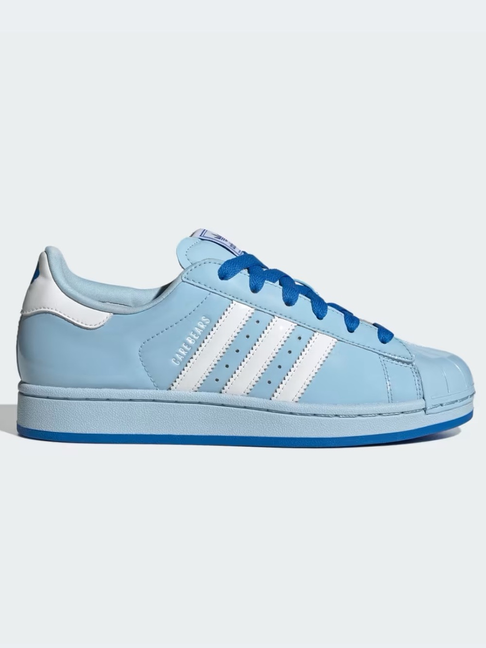 🧸 ADIDAS SUPERSTAR 2 x CARE BEARS BLUE 🩵 - Picture 4 of 5